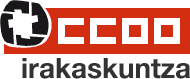 Comisiones Obreras - Federaci�n de Ense�anza de Euskadi