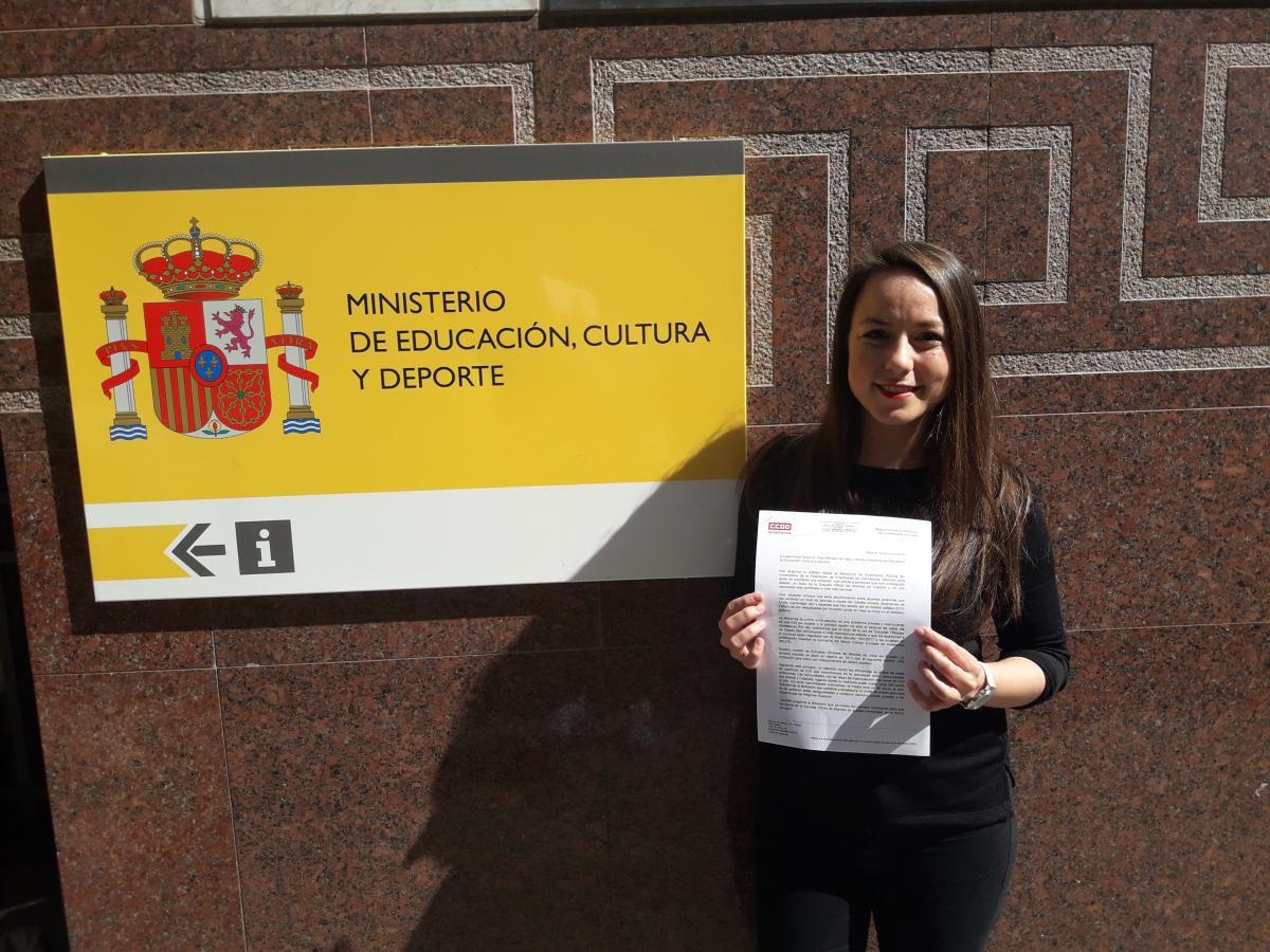 CCOO pide al Ministerio de Educaci�n que ponga fin a los problemas de las EOI.